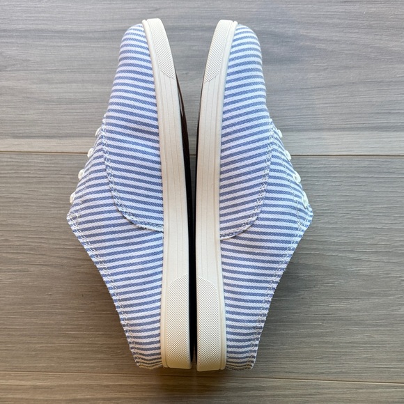 Spenco Women's Santa Rosa Blue/White Striped Mule Size 8.5 D - Picture 3 of 4